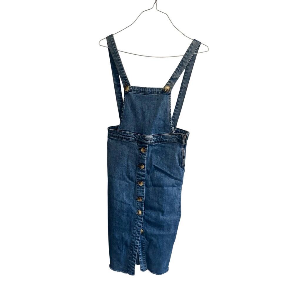 🔥Women's Blue Denim Overall Dress